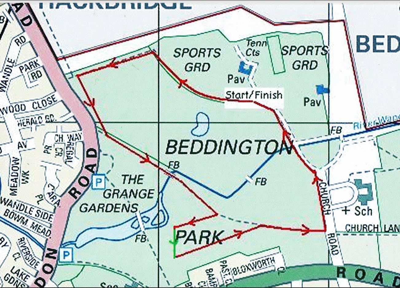 Eventrac Beddington Park 10k 10k 22112020